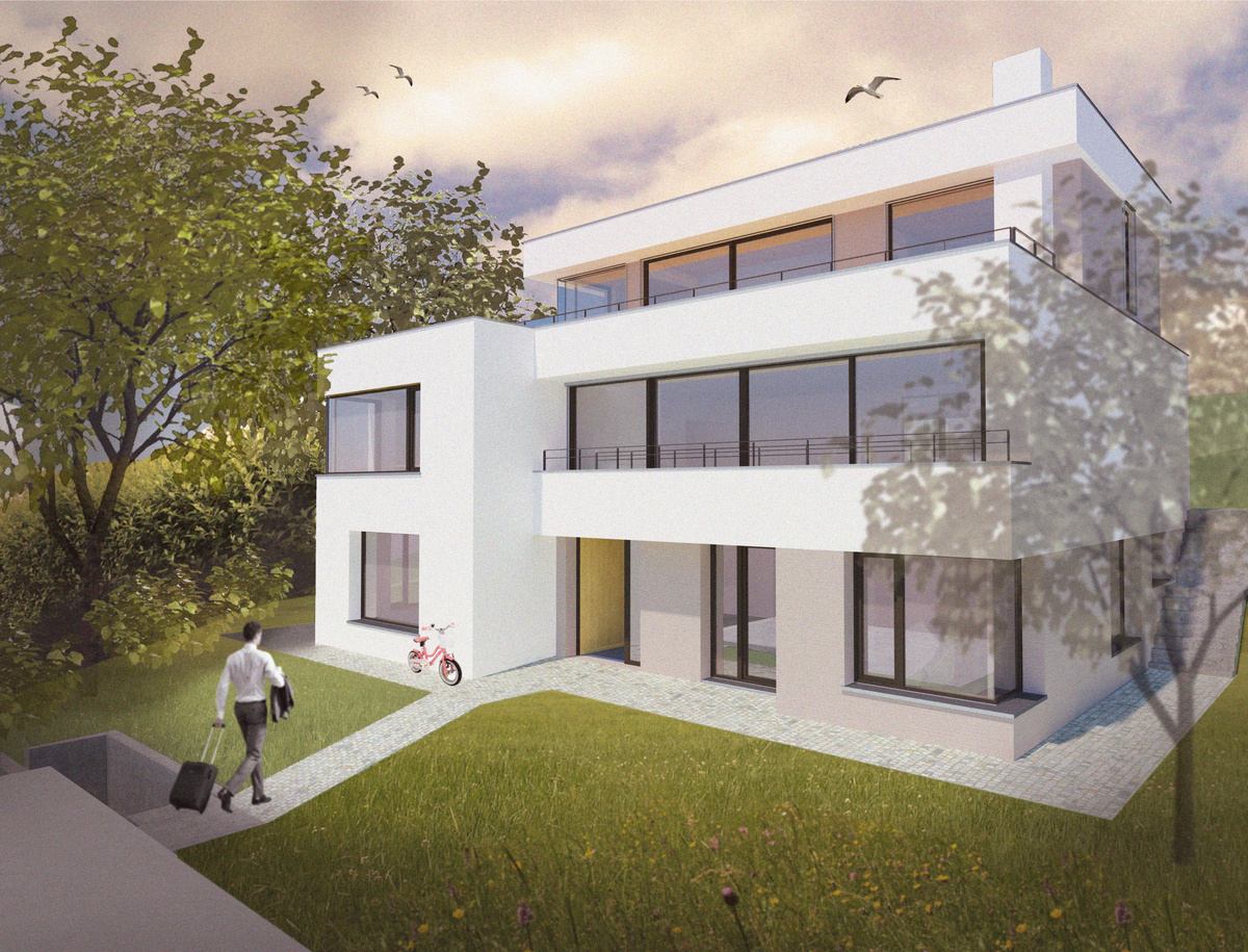 Umbau und Sanierung eines Einfamilienhauses Reichenberg